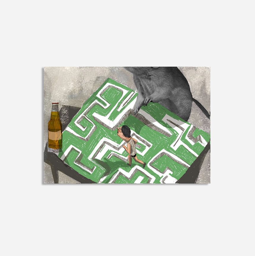 The maze by Lee-or Atsmon Fruin