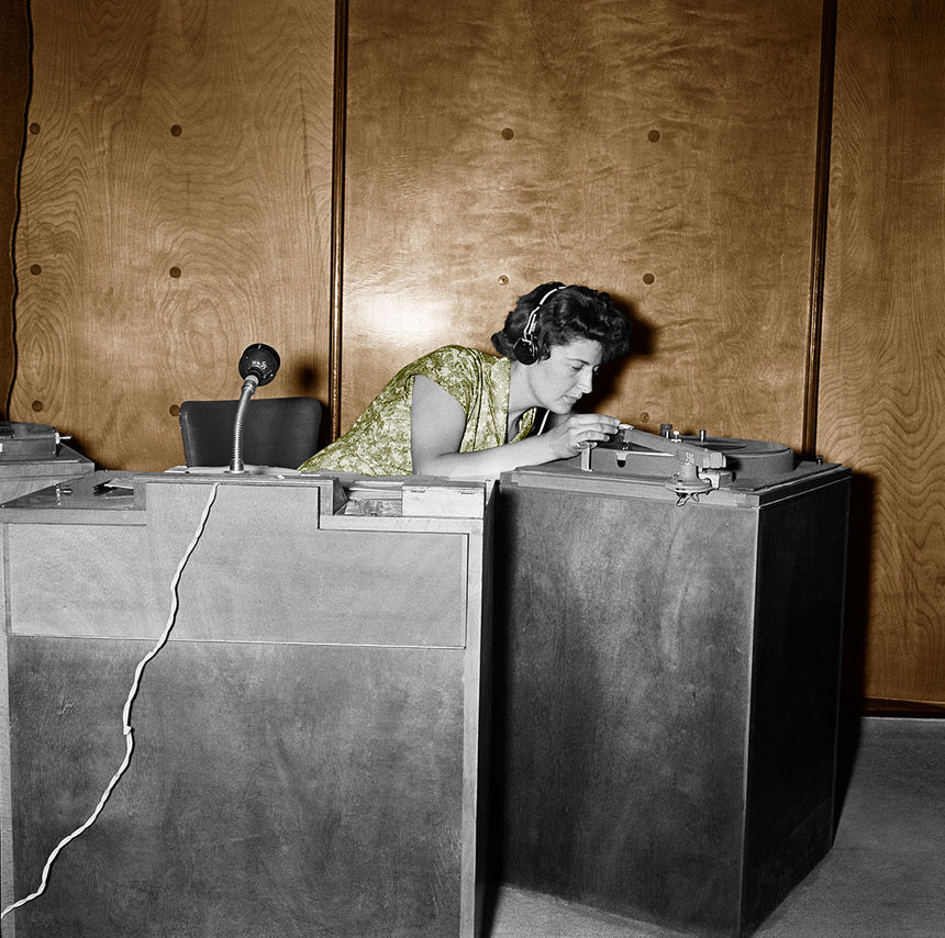 Air Force DJ - Colorized