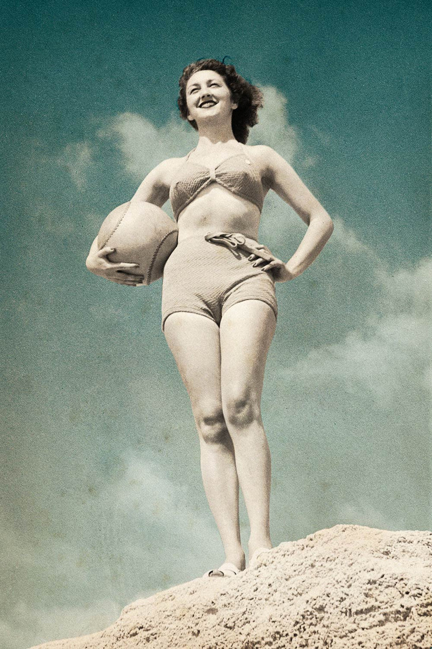 Swimsuit Model - Colorized