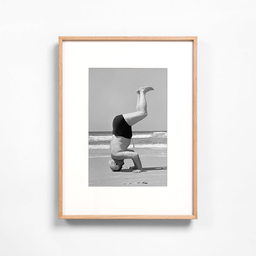 Light oak frame