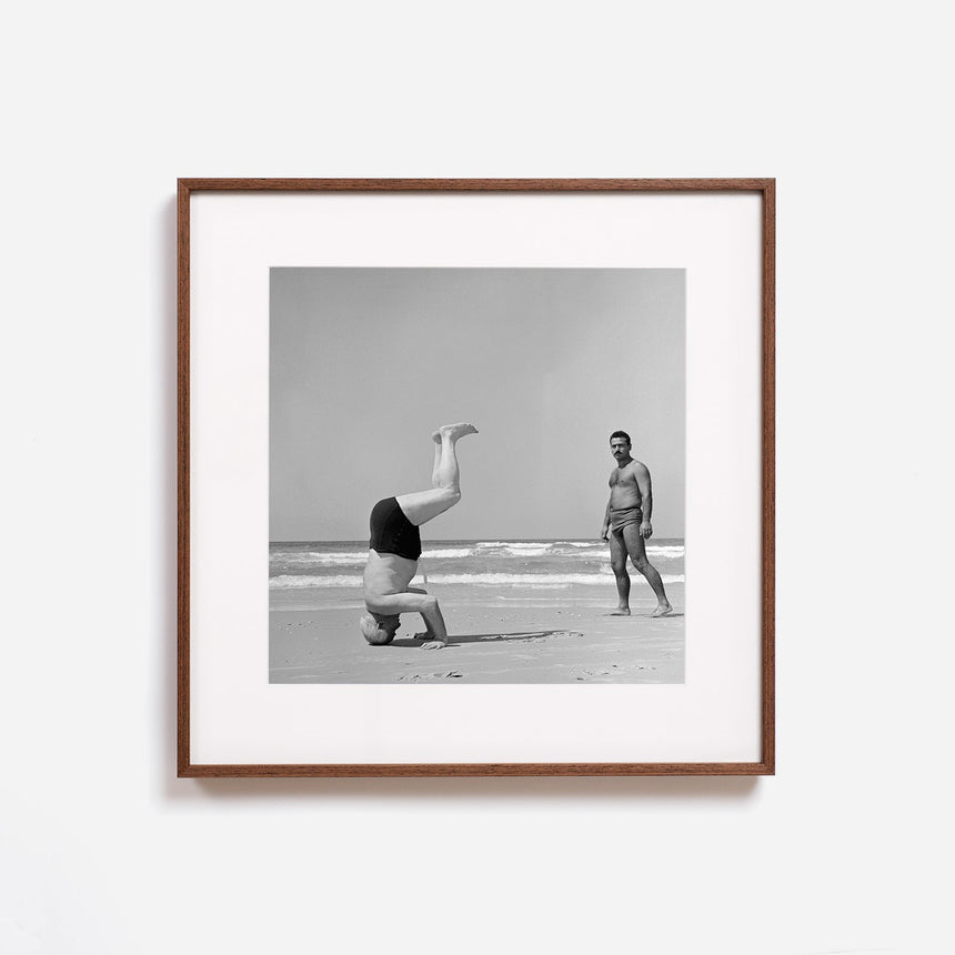 Dark oak frame