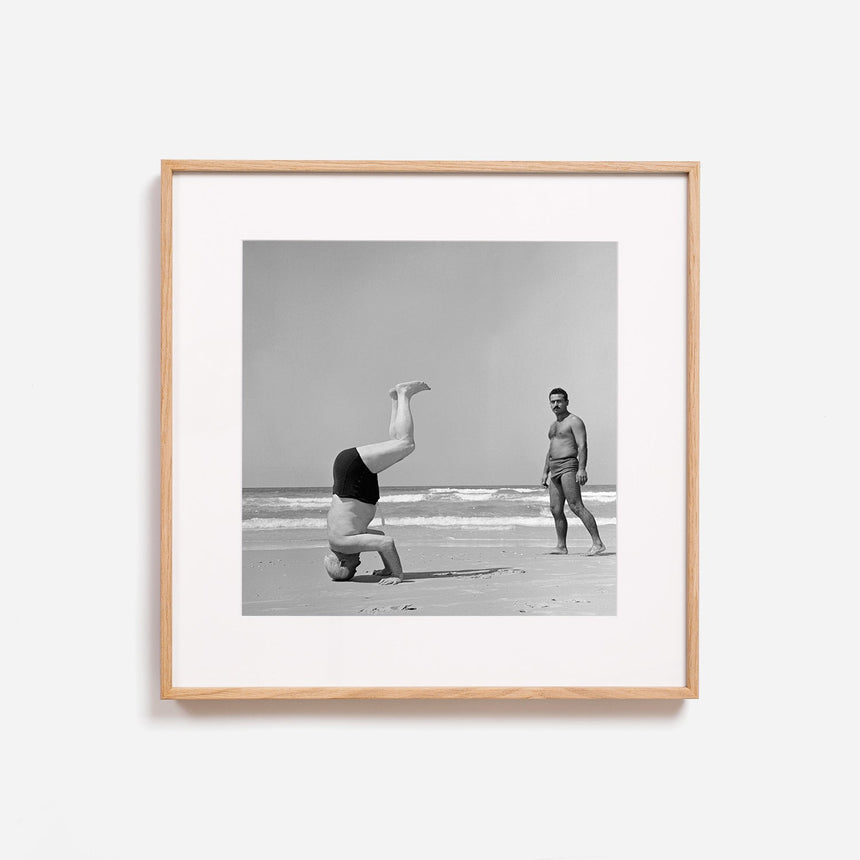 Light oak frame