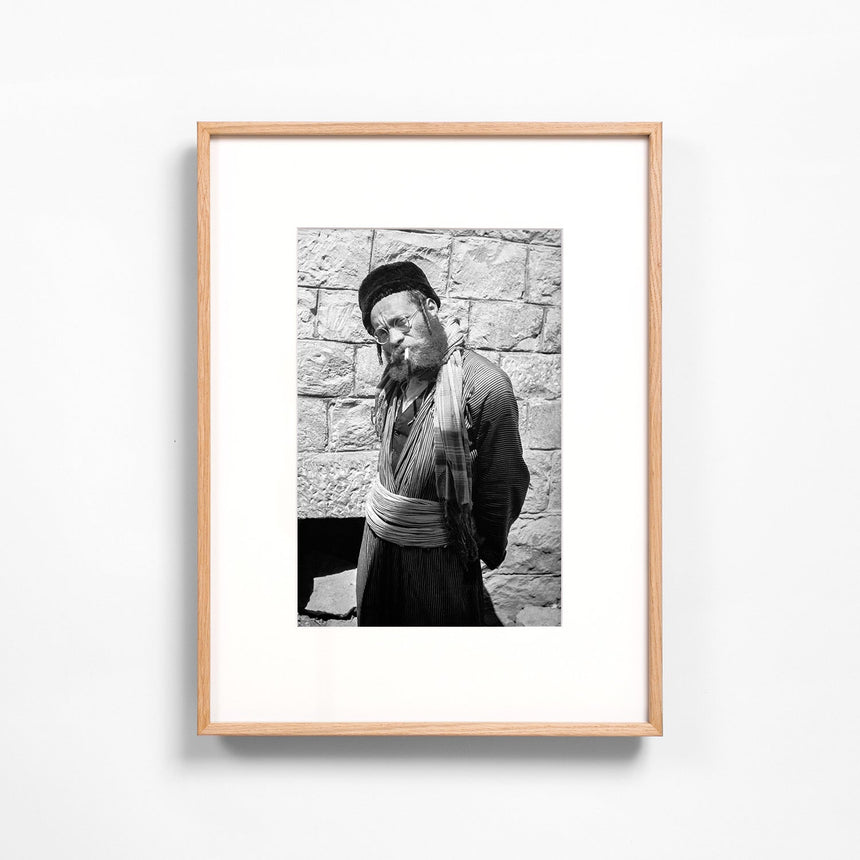 Light oak frame