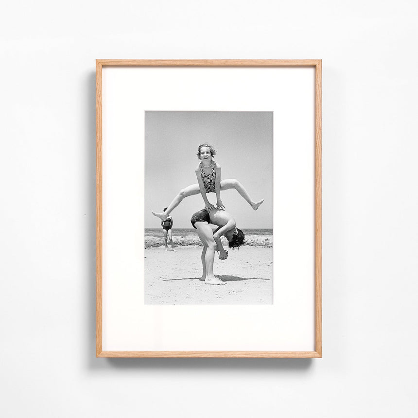 Light oak frame