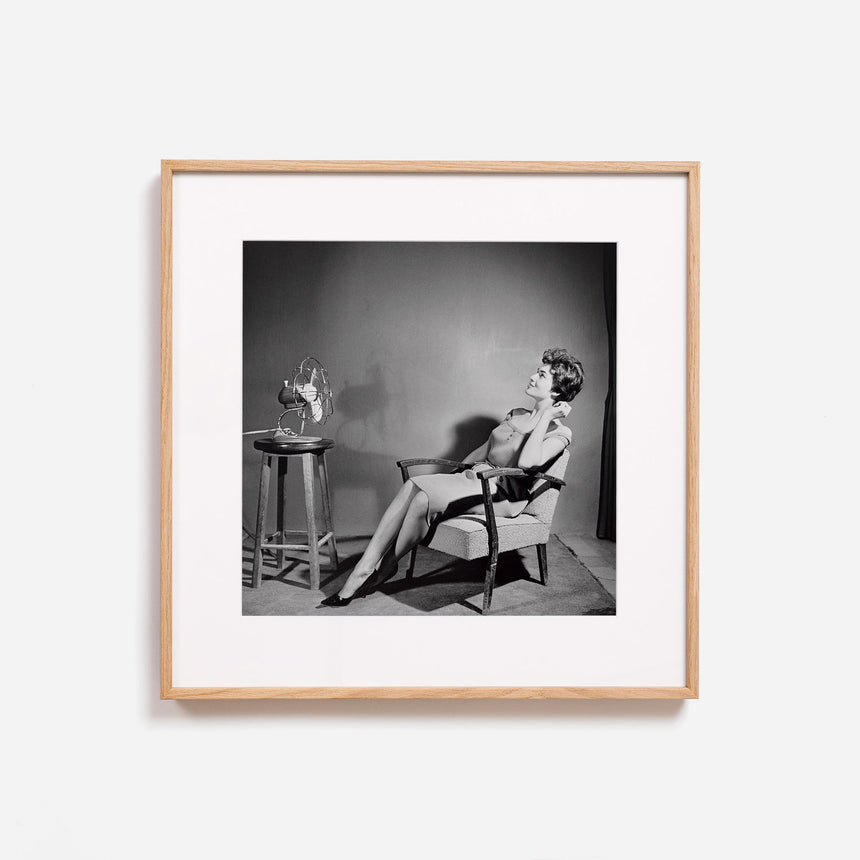 Light oak frame