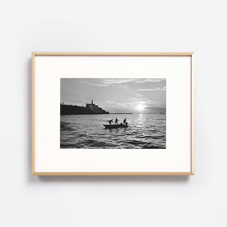 Fishermen in Jaffa