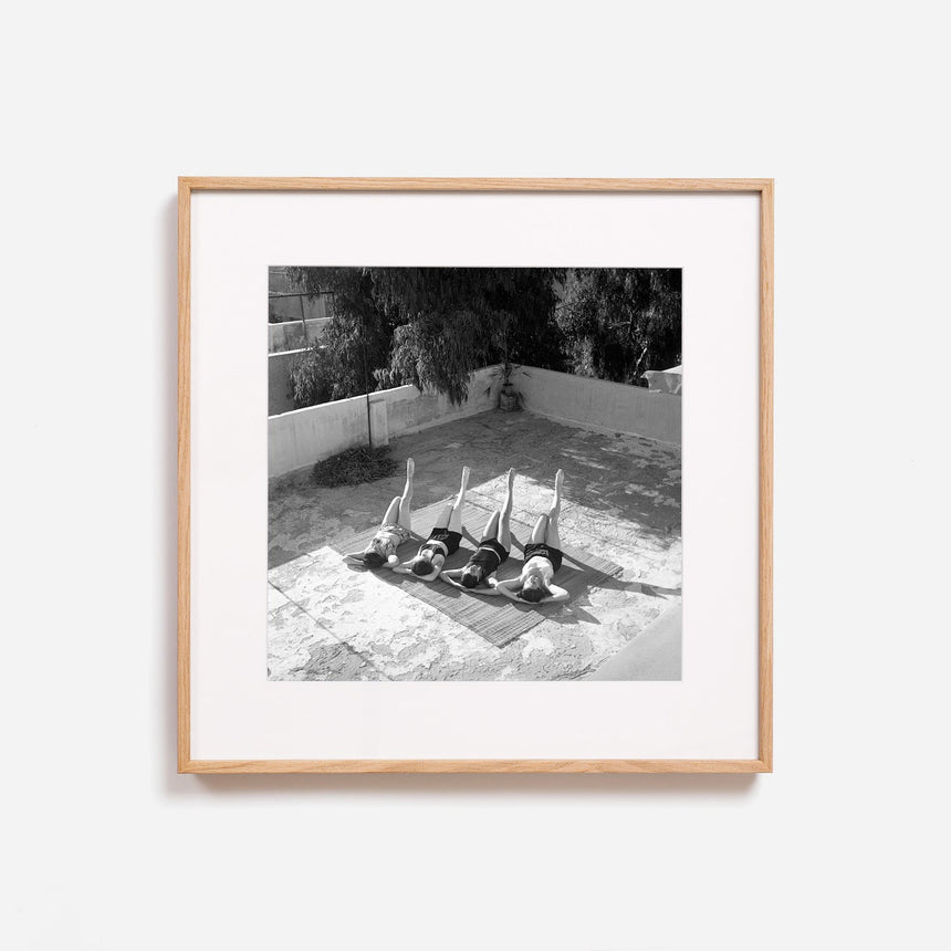 Light oak frame