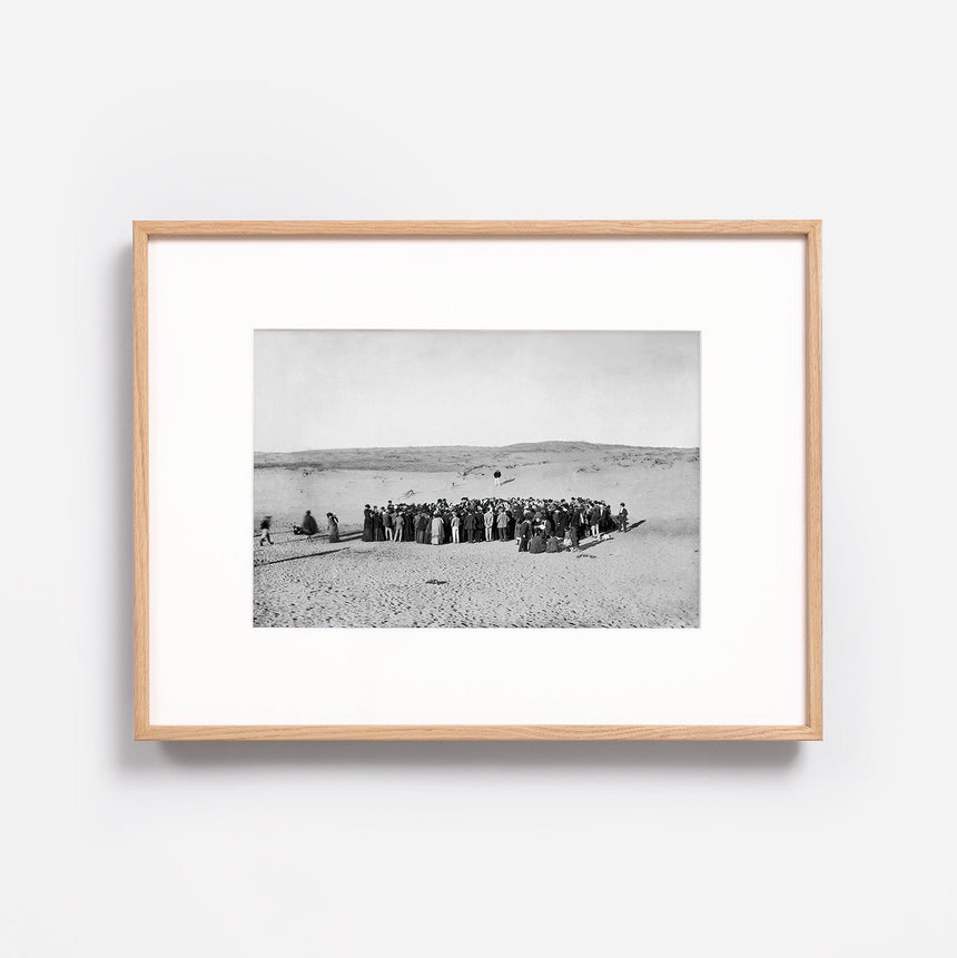 Light oak frame