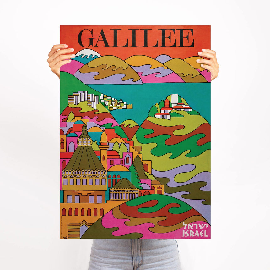 Galilee Poster by Efi Rywkind