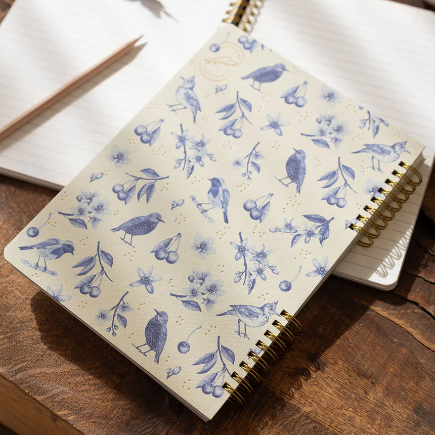 Flora & Fauna, Pattern Spiral Notebook