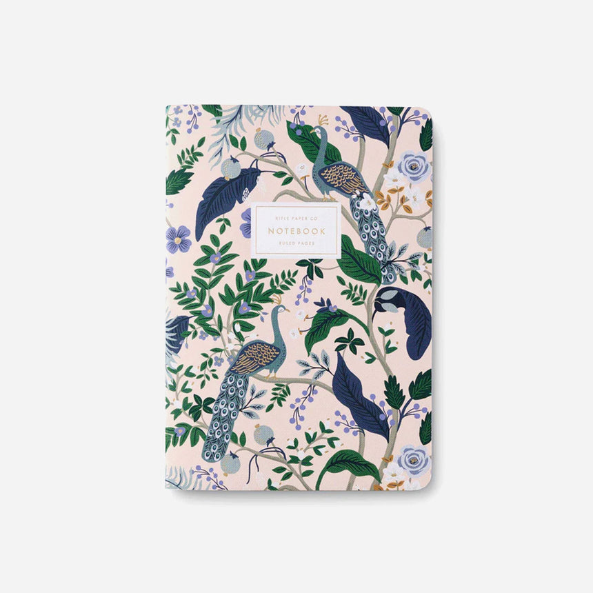Peacock Notebook - PINK