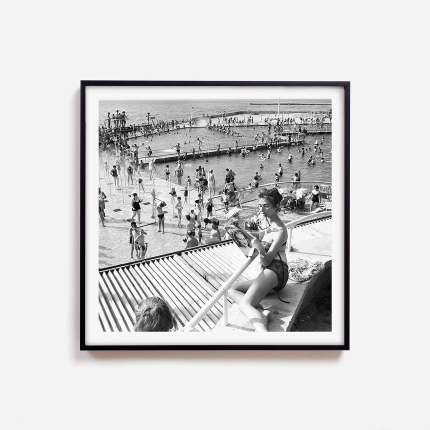 Gordon Swimming Pool- Lady in bikini