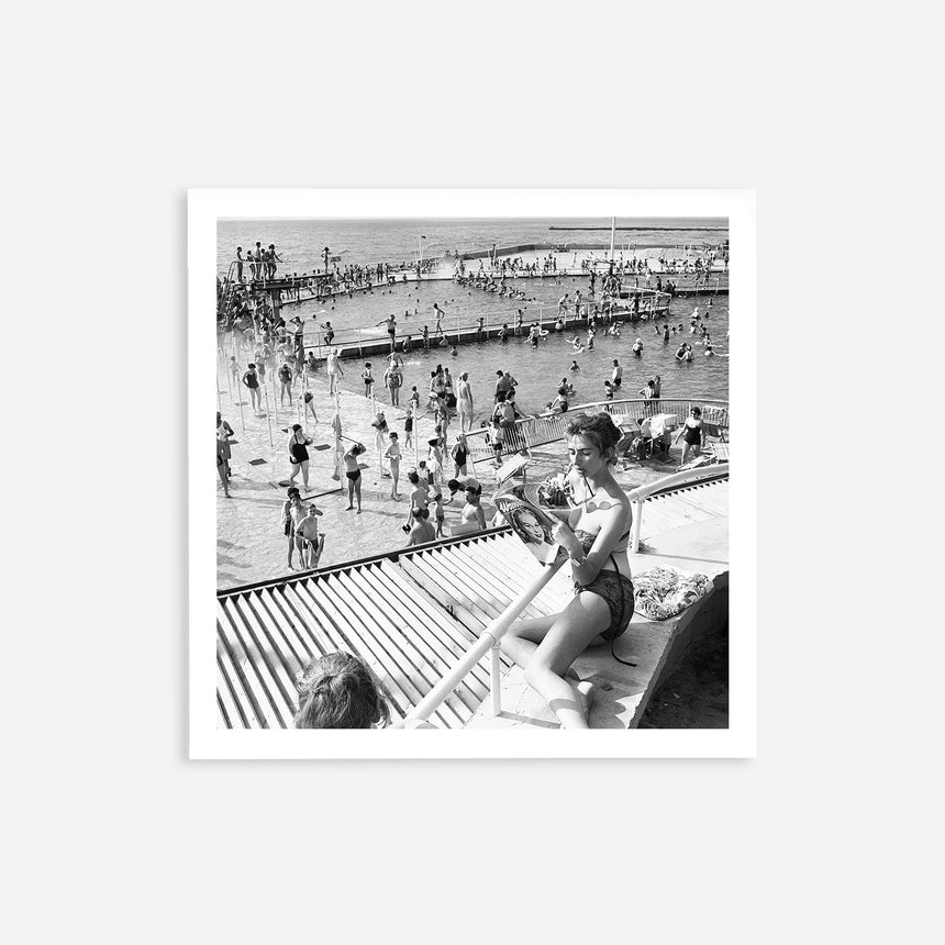 Gordon Swimming Pool- Lady in bikini
