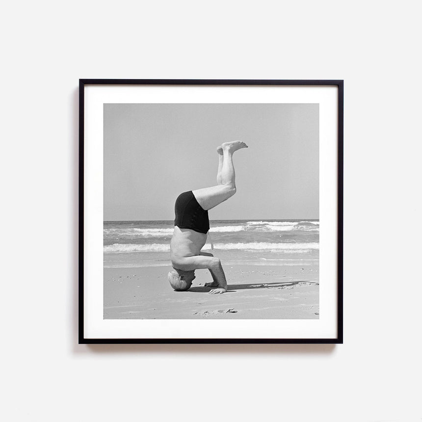 Framed Ben gurion 60x60