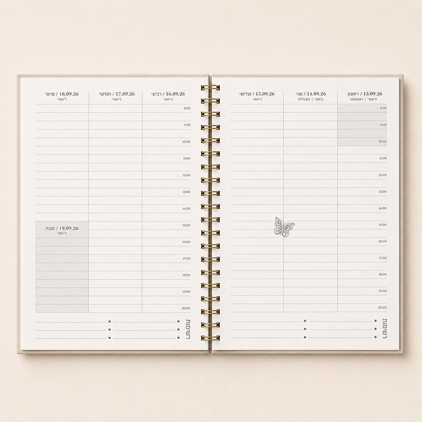 Weekly diary 26-27 - Cream