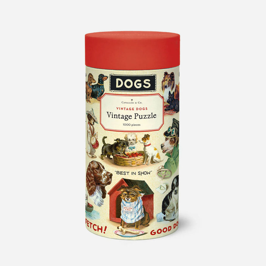 פאזל וינטג': כלבים