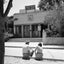 Habima theatre and a couple