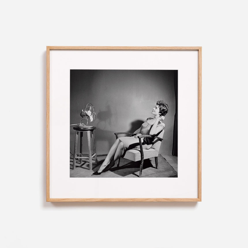 Woman with Ventilator