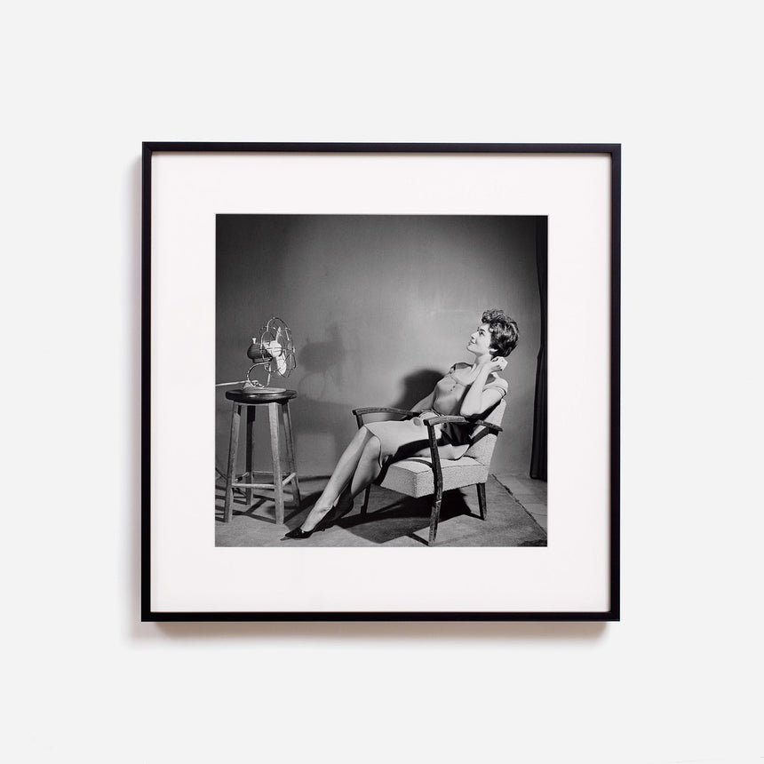 Woman with Ventilator