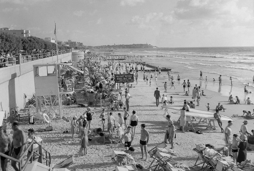 Military bathing beach - south