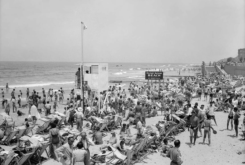 Military bathing beach - north