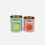 Tin Storage Set - Lemon and Tomato