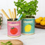 Tin Storage Set - Lemon and Tomato