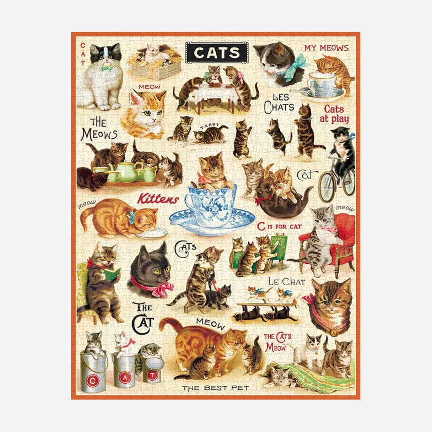 פאזל וינטג': חתולים