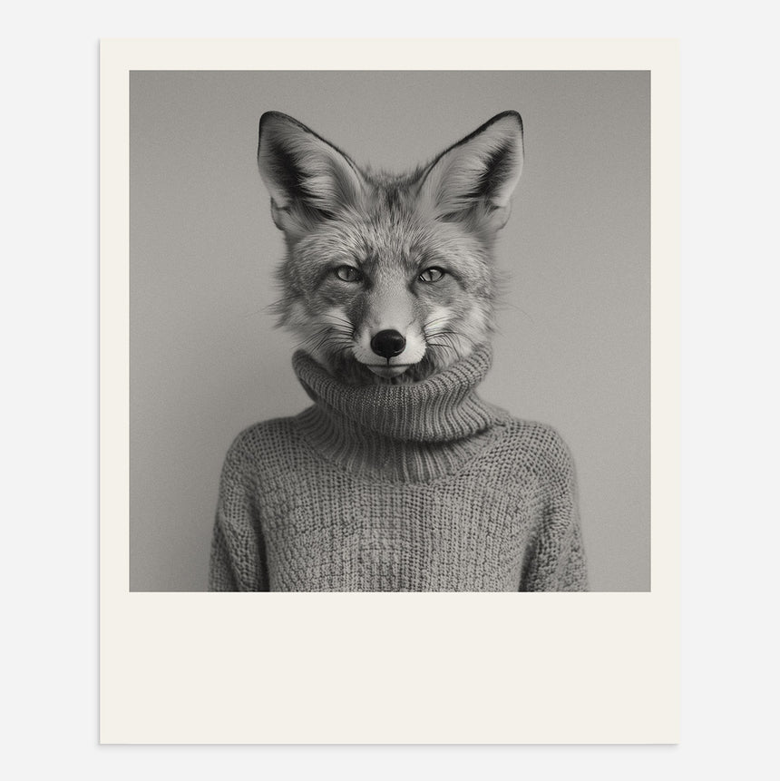 Animal Portrait Polaroid Set