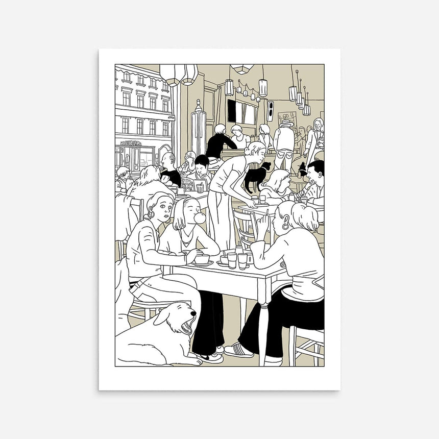 Coffee & Friends by Rutu Modan