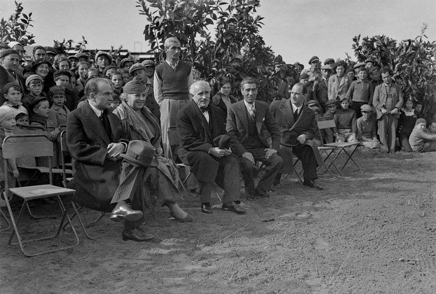 Huberman & Toscanini at a Ceramony