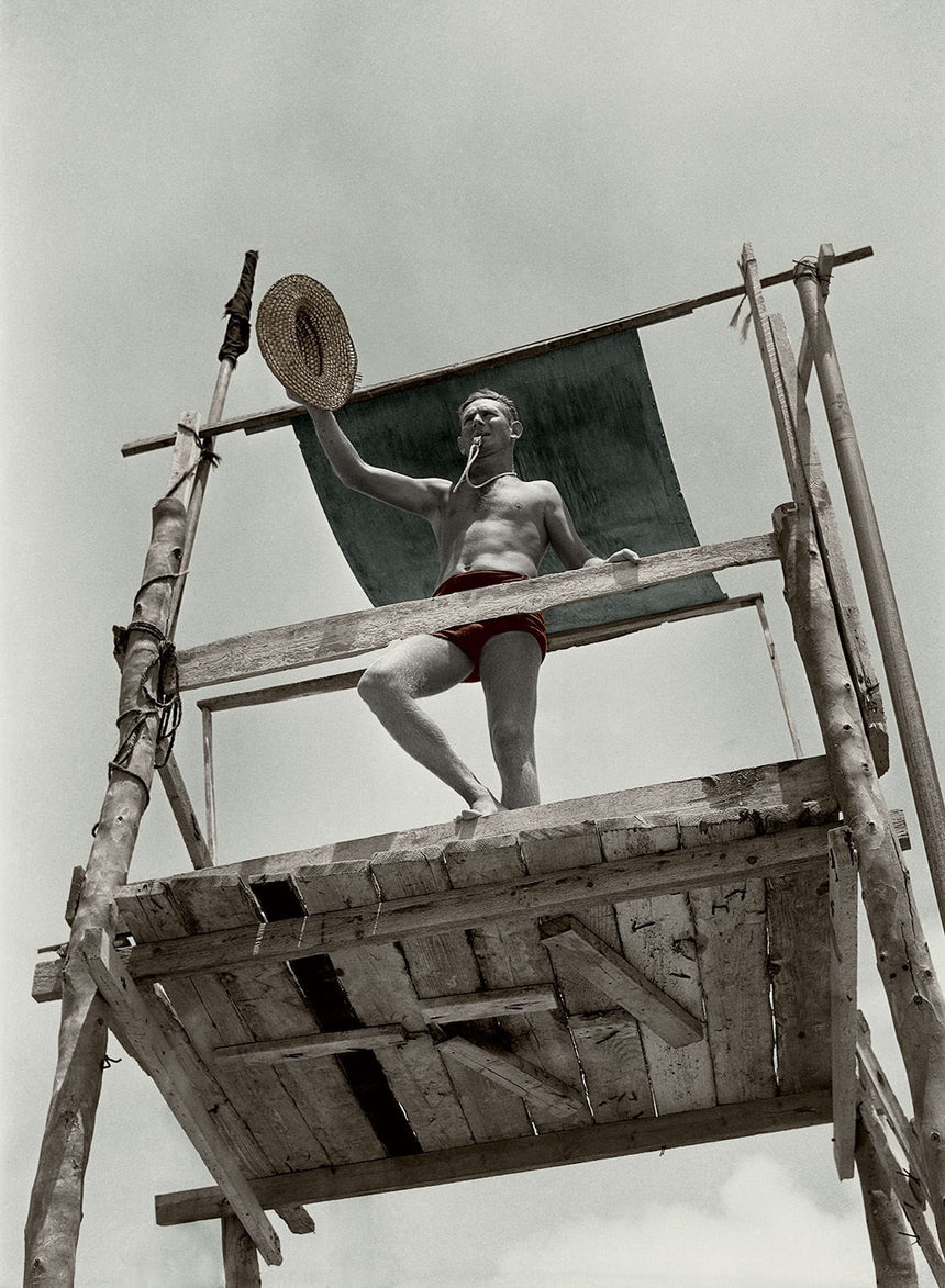 Lifeguard on Post - Colorized
