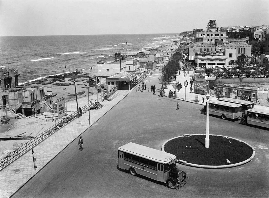 Herbert Samuel Circle and Tel-Aviv Shore
