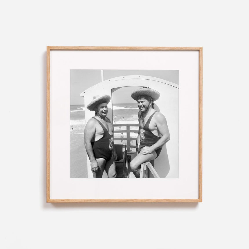 Light oak frame