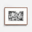 Dark oak frame