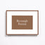 Rectangle print - over size