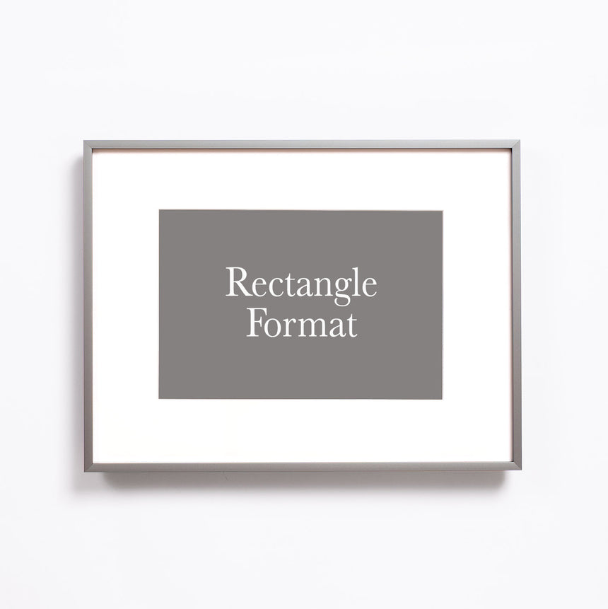 Rectangle print - over size