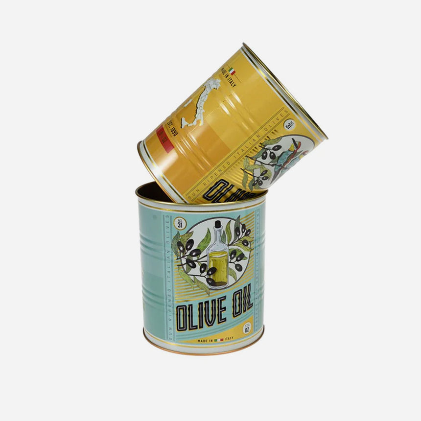 Vintage Tin Cans Set