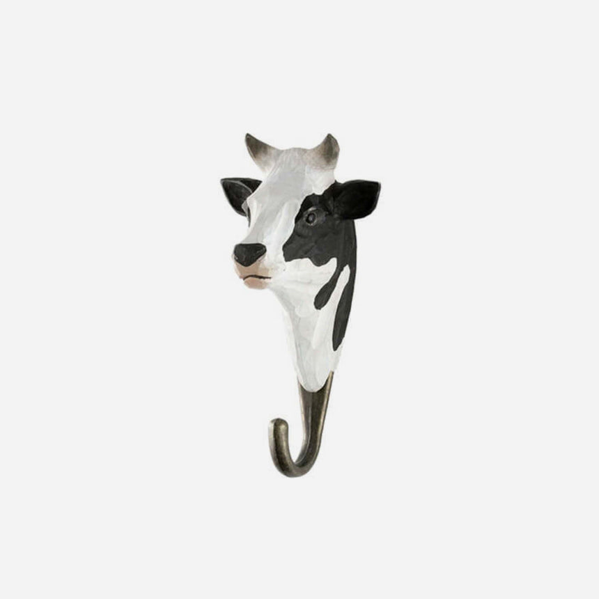 Hand Carved Cow Hook