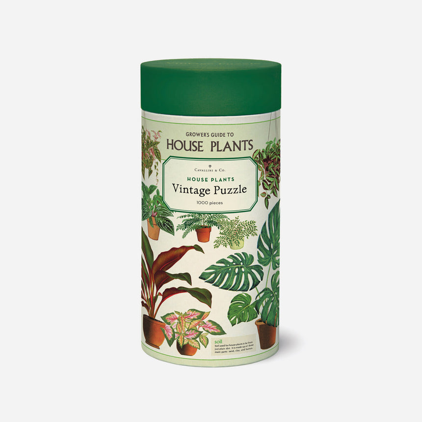 House Plants Vintage Puzzle