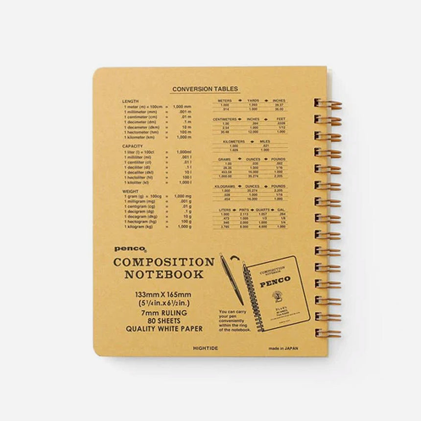 Spiral Penco Notebook - Cream