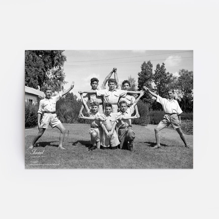 Boys & the Star of David Poster